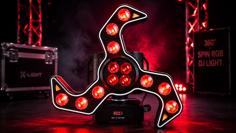 360 Spin RGB DJ Light